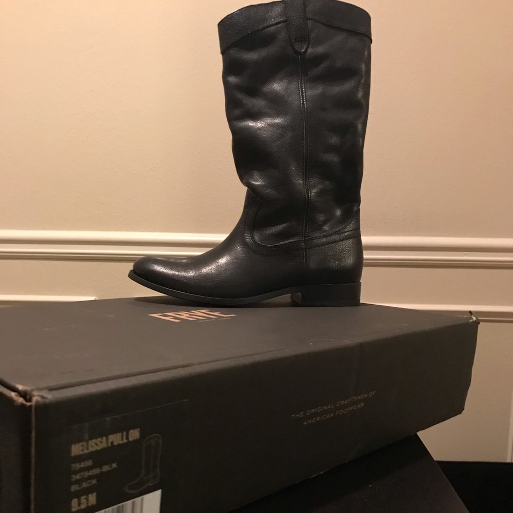 Frye Melissa Pull-On Boot (Mid-Calf)